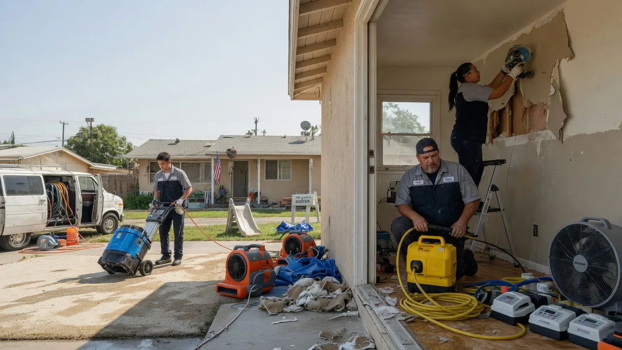 Water Damage Restoration in Bangor, CA near me